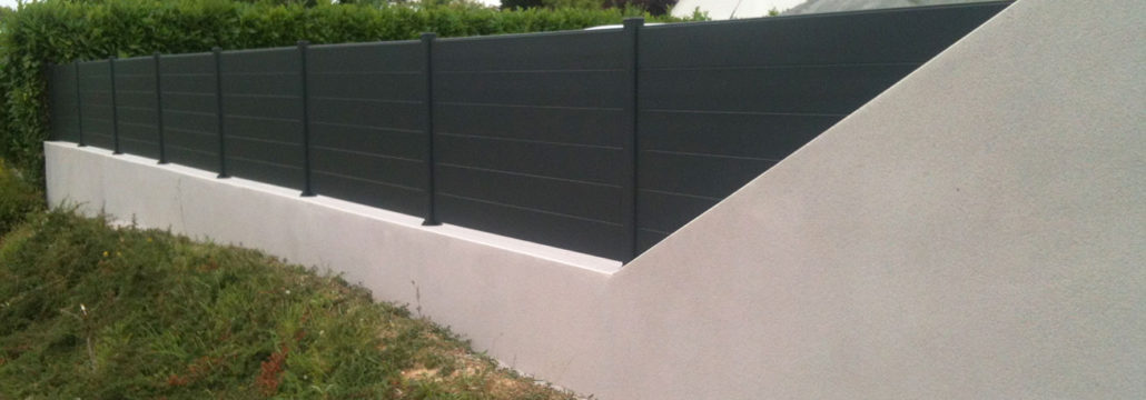 Brise vue PVC, pose et vente, melesse Rennes