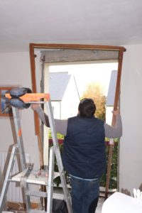 Dépose porte fenêtre