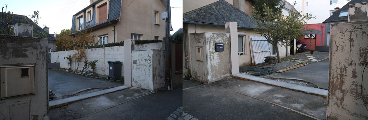 Avant travaux rennes portail Avant travaux rennes portail