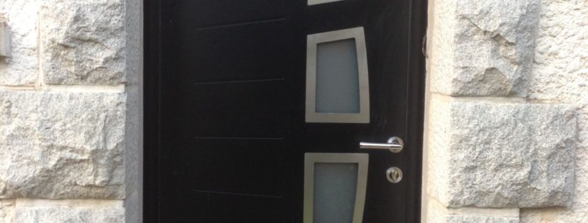 porte entree noir rennes