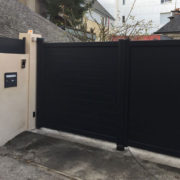 pose portail alu rennes