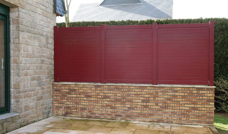 Coupe vent Côté terrasse