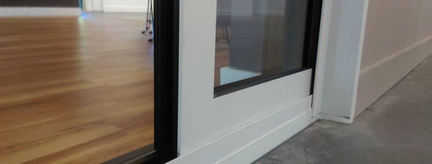 baie ou porte fenêtre à galandage rennes