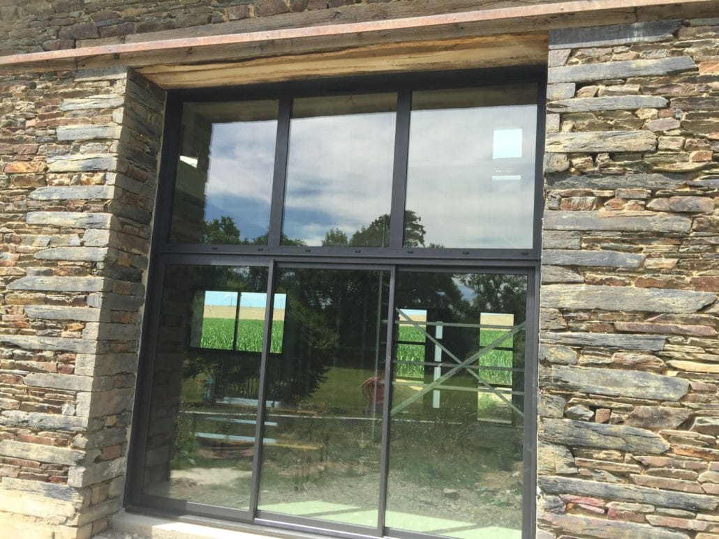 longere baie detail menuiserie