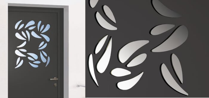 porte kline plume détail grand fougeray