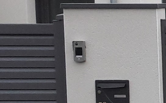 pose portail montgermont visiophone