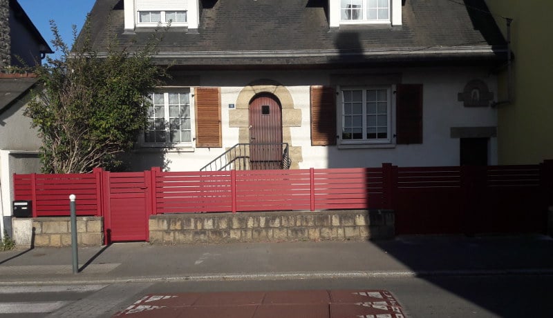 cloture portail portillon alu