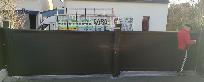 pace portail double pose