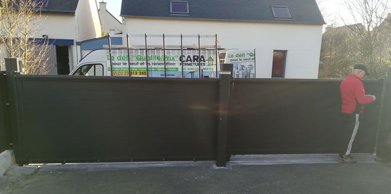 pace portail double pose