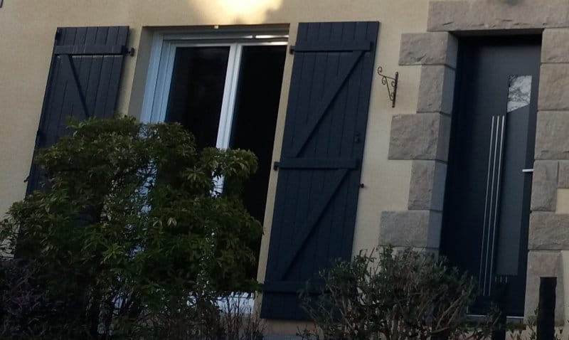 Guichen renovation porte vitree pvc