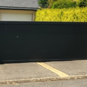 pente portail coulissant alu Laillé 35