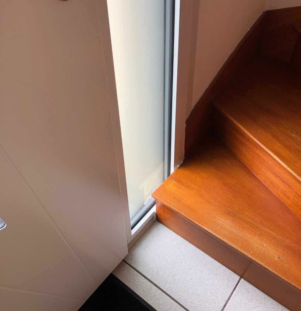 st-gregoire porte alu vitrage detail