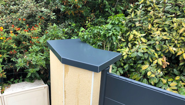 pont pean couvertine muret alu