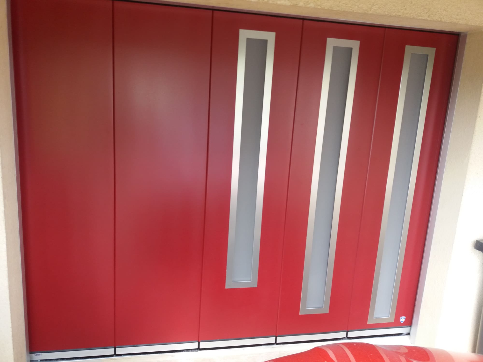 mordelles porte garage alu