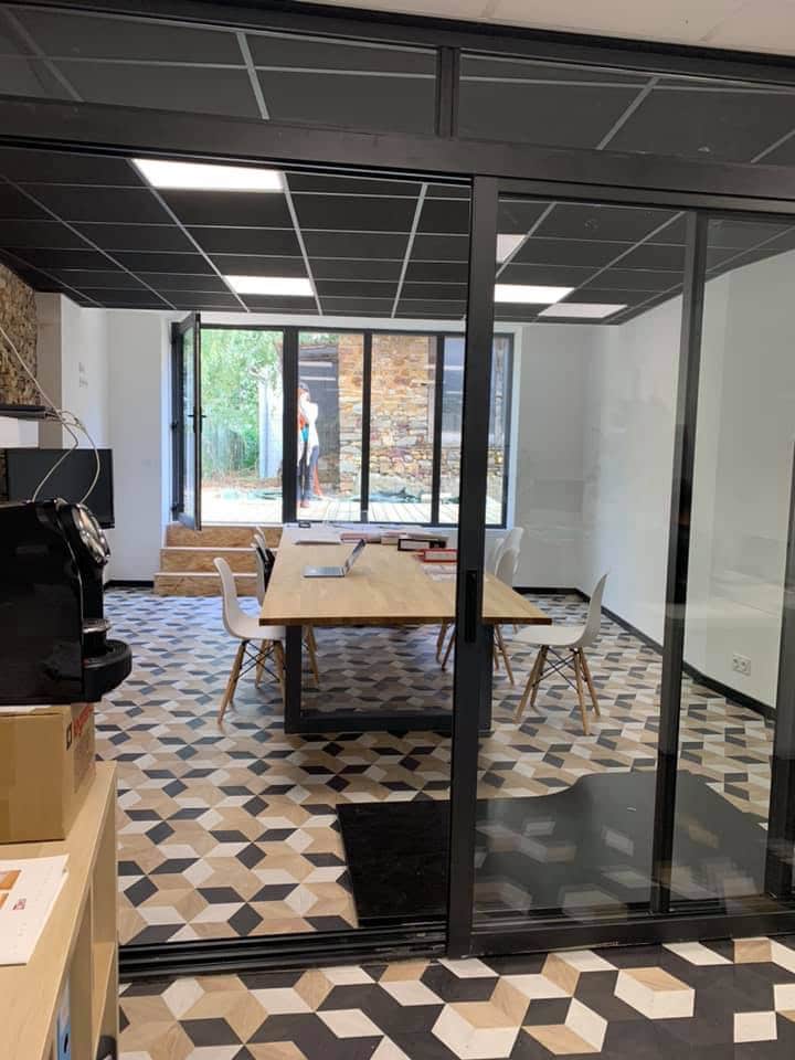 kline city ouverture verre alu