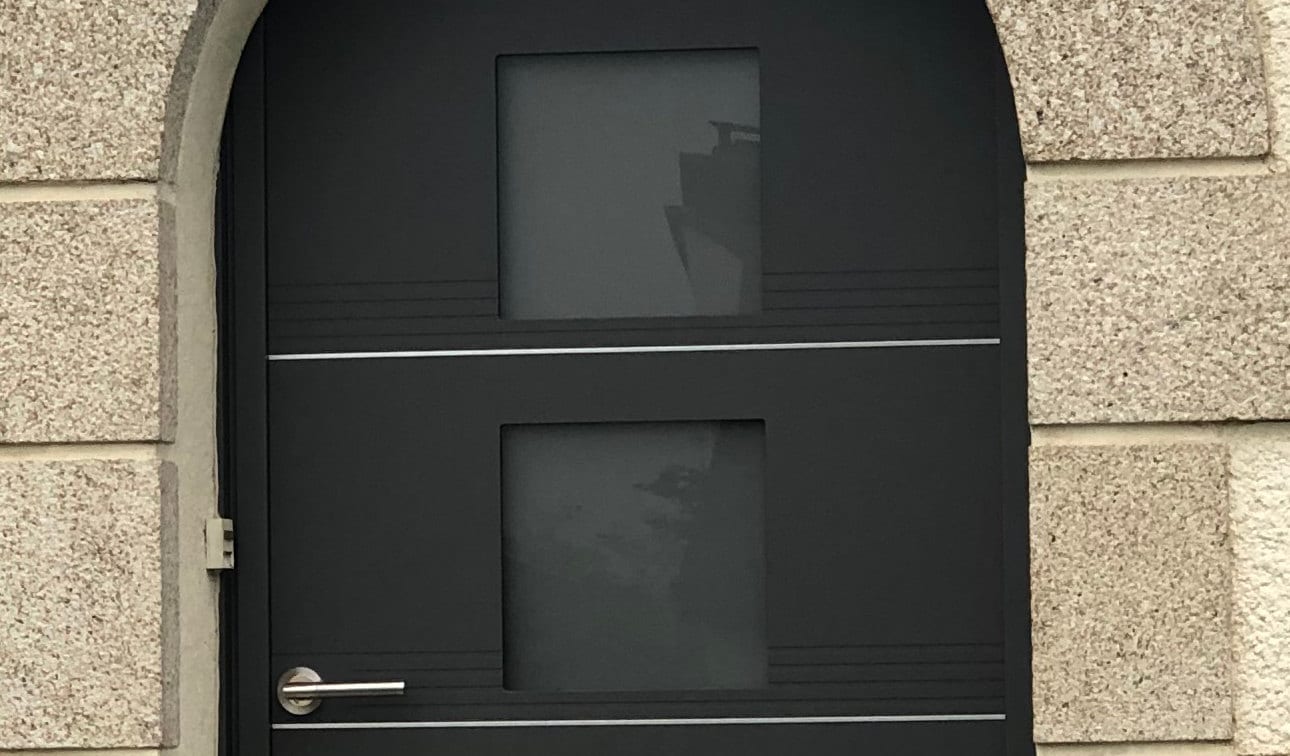 renovation porte cintree aluminium à Bruz