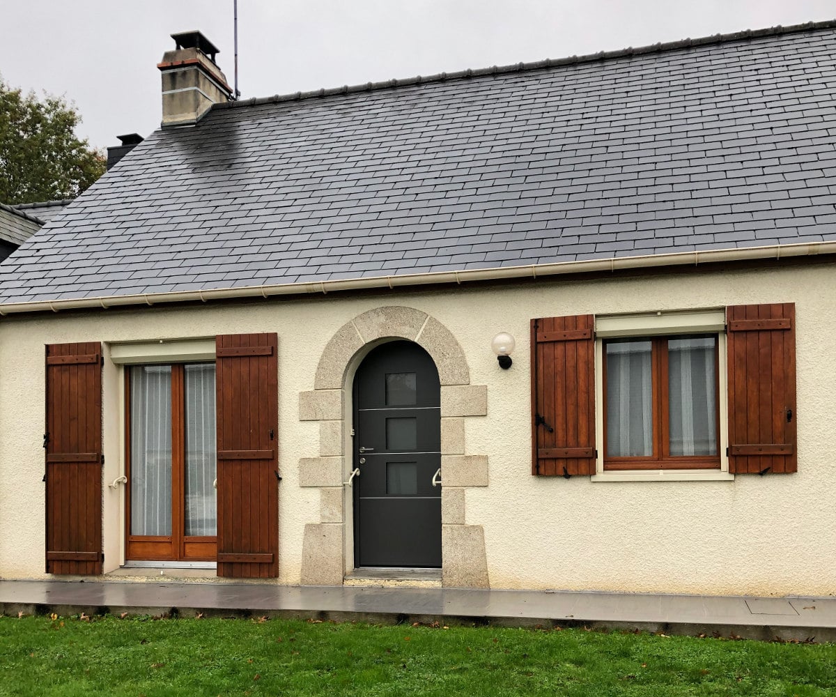 renovation porte cintree à Bruz