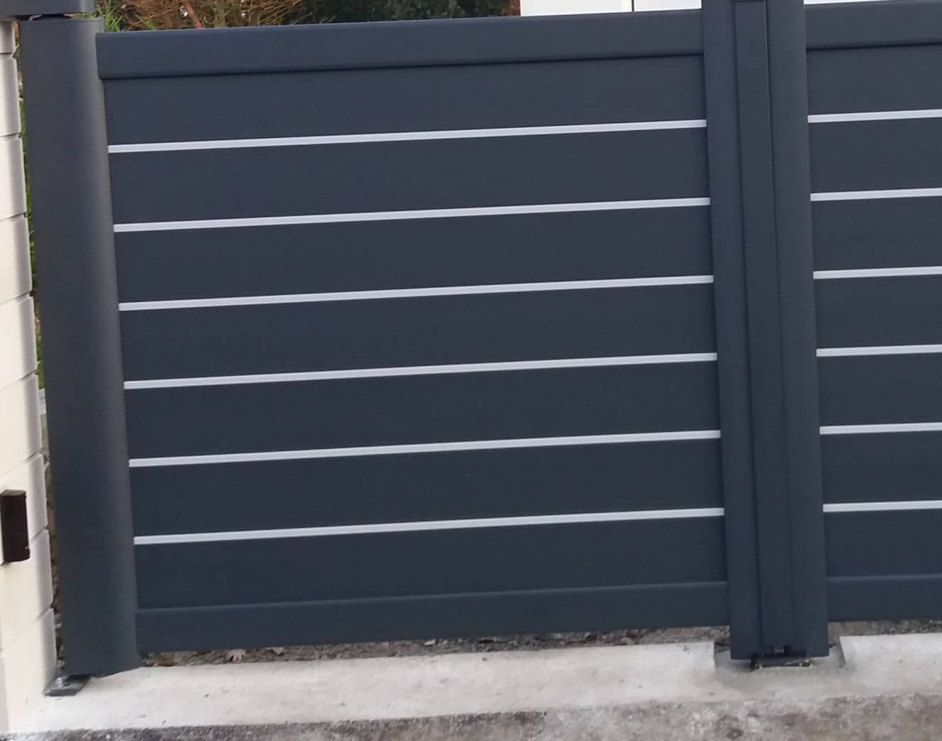 renovation portail electrique alu