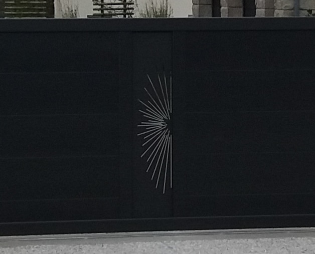 Chapelle-Bouexic portail alu decoupe