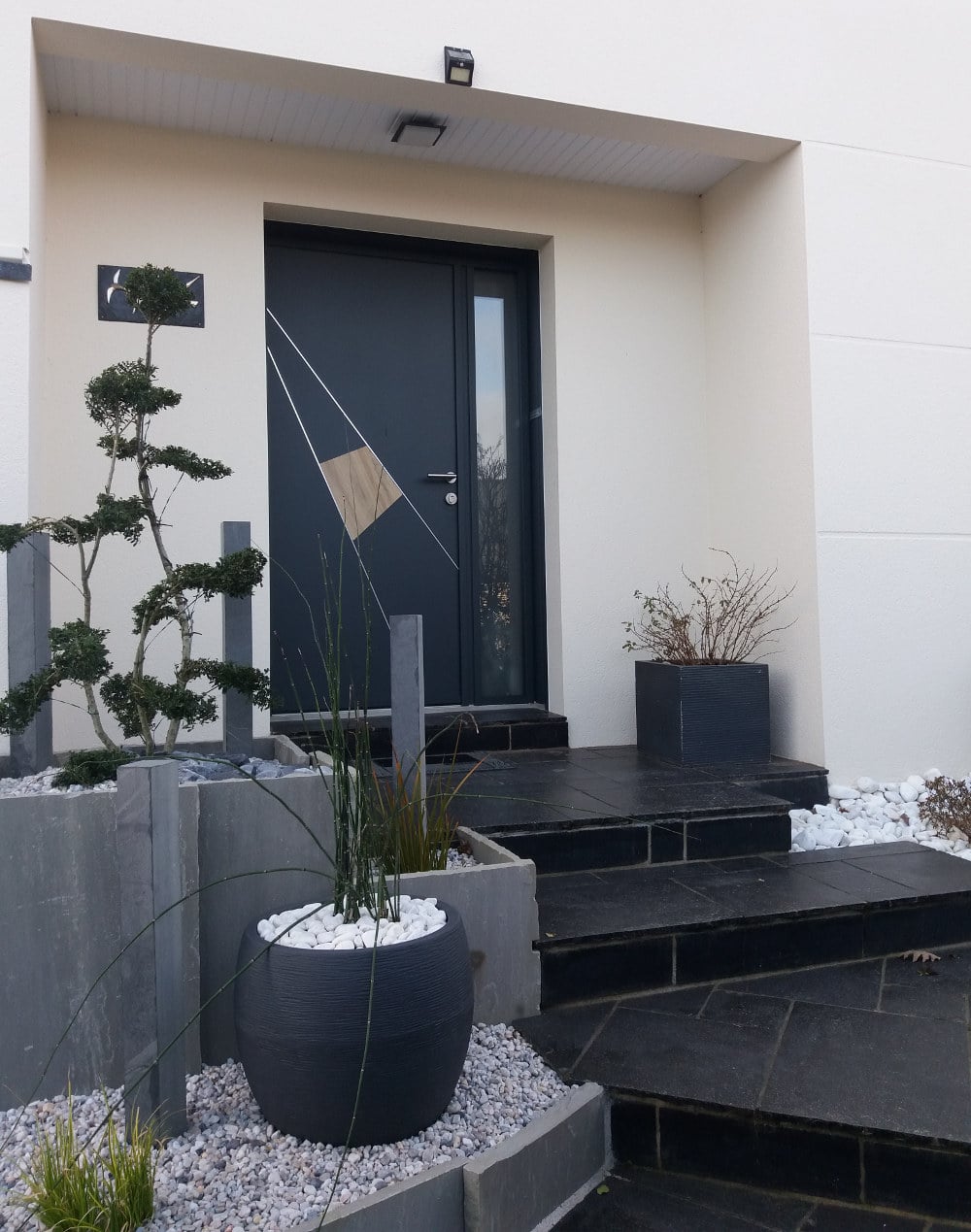 laille porte alu kline triple vitrage