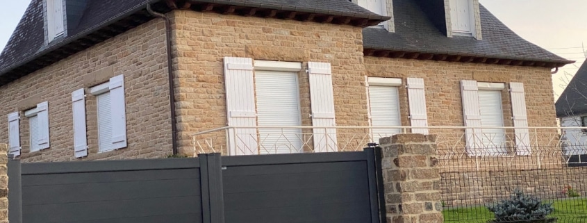 Bain Bretagne Portail Alu Kostum