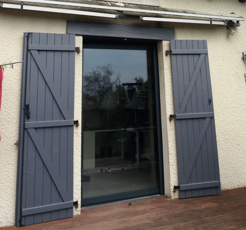 bruz baie vitree alu galandage