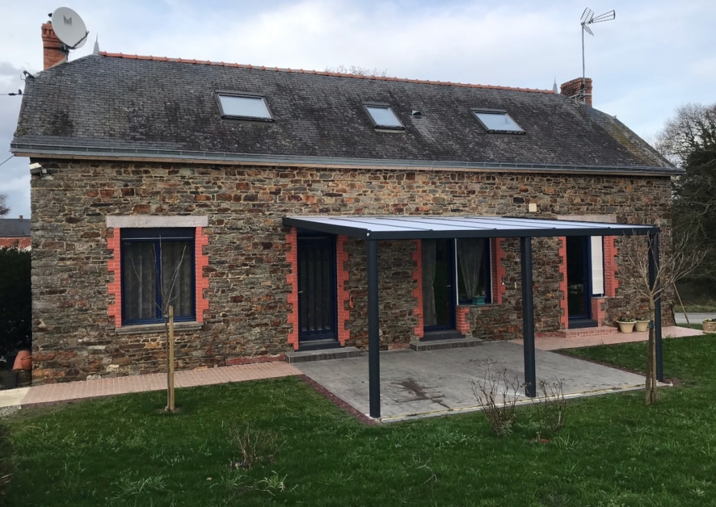 bain bretagne pergola