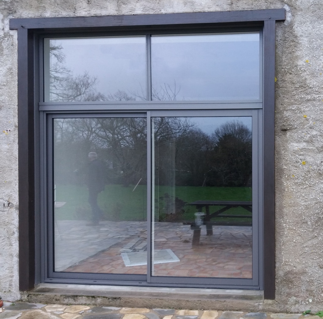 chavagne baie vitree imposte kline