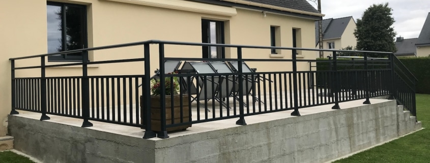 messac garde corps alu cadiou