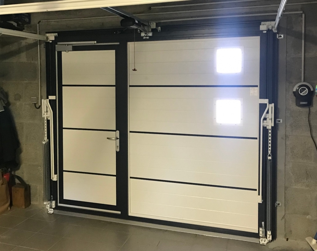 porte garage basculante isolante
