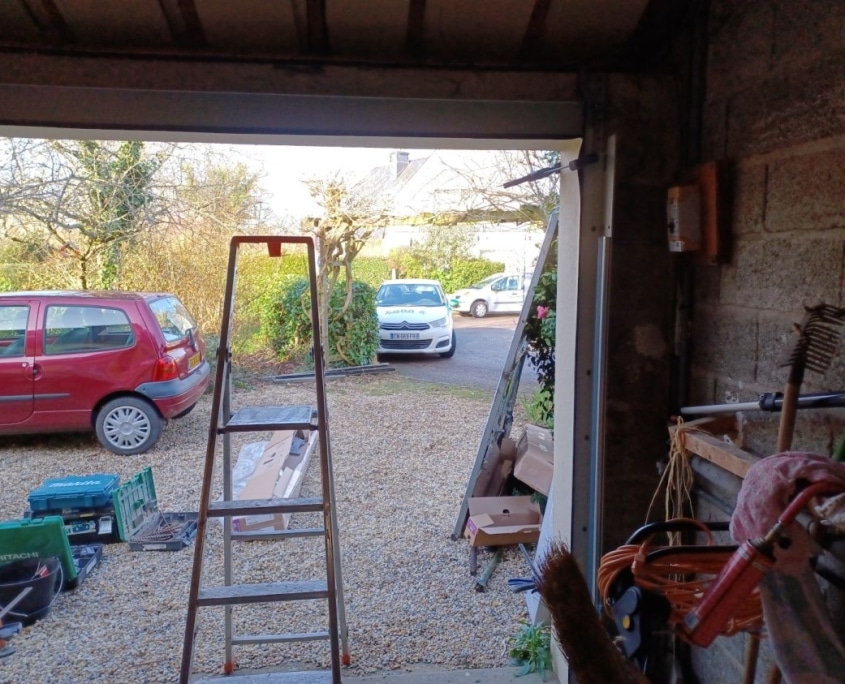 vezin pose porte garage