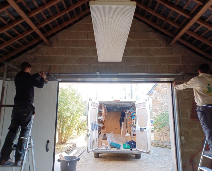 rennes porte garage electrique