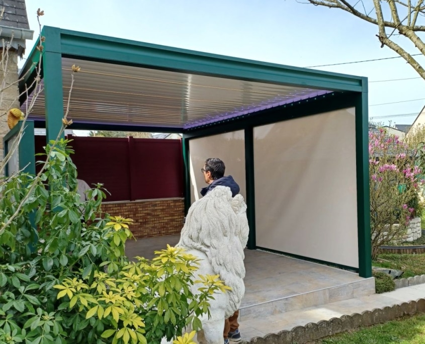 pergola bioclimatique alu