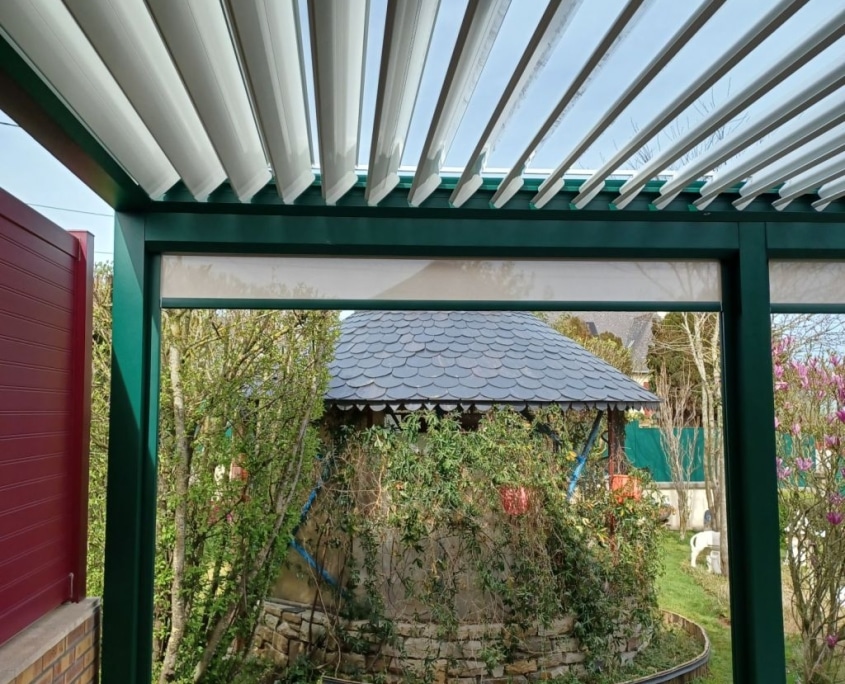 pergola bioclimatique lames orientables