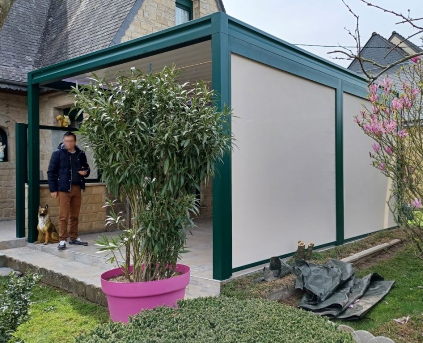pergola bioclimatique terrasse
