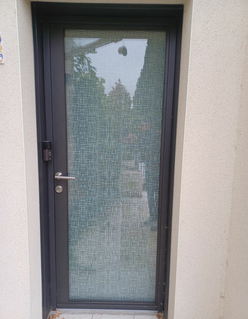 melesse porte entree vitree