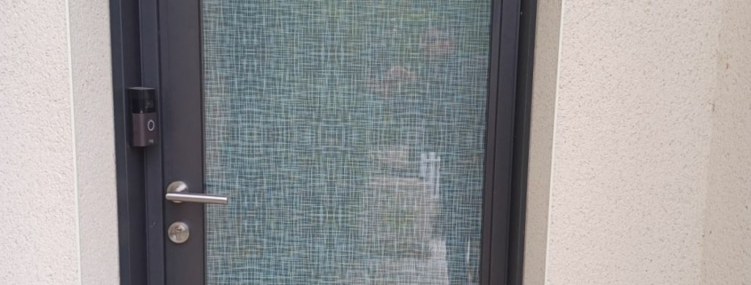 melesse porte entree vitree